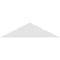 Ekena Millwork Saratoga Architectural Grade PVC Gable Bracket, 48"W x 12"H x 6"D x 6"F, 6/12 Pitch GBP048X12X0606SAR00 - alternate 3